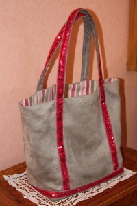 sac cabas gris style vanessa bruno
